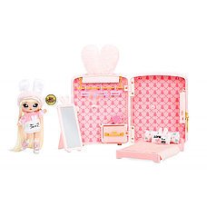 MGA Entertainment Рюкзак-спальня Na Na Na Backpack Bedroom Pink Bunny 569732, фото 2