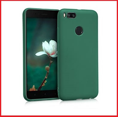 Чехол-накладка для Xiaomi Mi A1 / Mi 5X (силикон) темно-зеленый