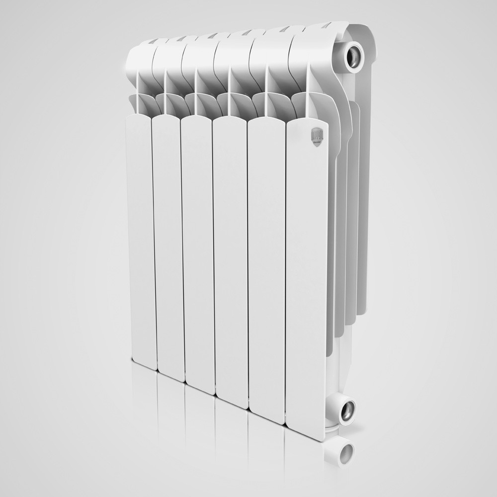 Радиатор алюминиевый Royal Thermo Indigo 500 10 секций - фото 1 - id-p94337739