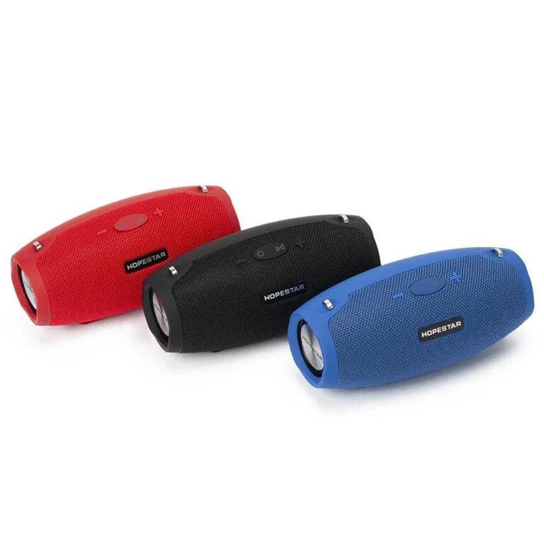 Портативная стерео колонка Hopestar H-26 mini (Bluetooth, TWS, MP3, AUX)