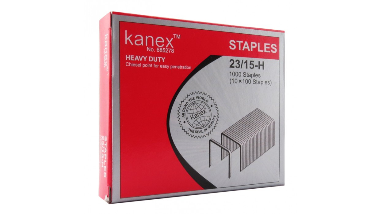 Скобы для степлера KANEX №23/15 (Цена с НДС) - фото 1 - id-p131556885