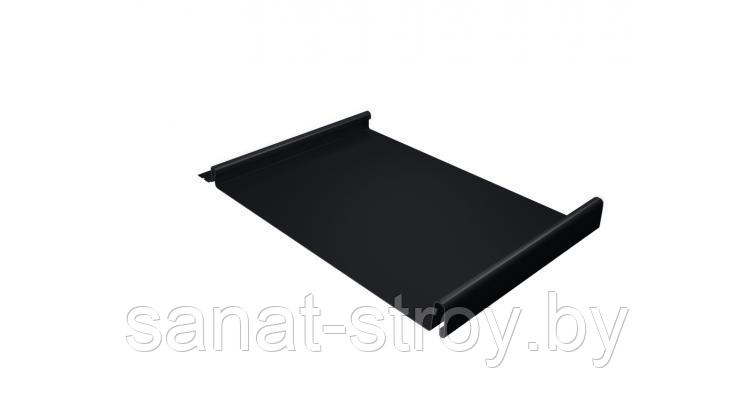 Кликфальц Pro Grand Line 0,45 Drap с пленкой на замках RAL 3005 красное вино Чёрный, фото 2
