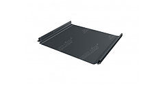 Кликфальц Pro Grand Line 0,45 Drap с пленкой на замках RAL 3005 красное вино Антрацитово-серый