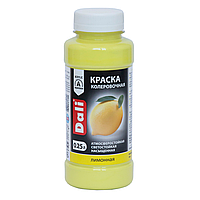 КРАСКА КОЛЕРОВОЧНАЯ акриловая DALI 0,25л Лимонный