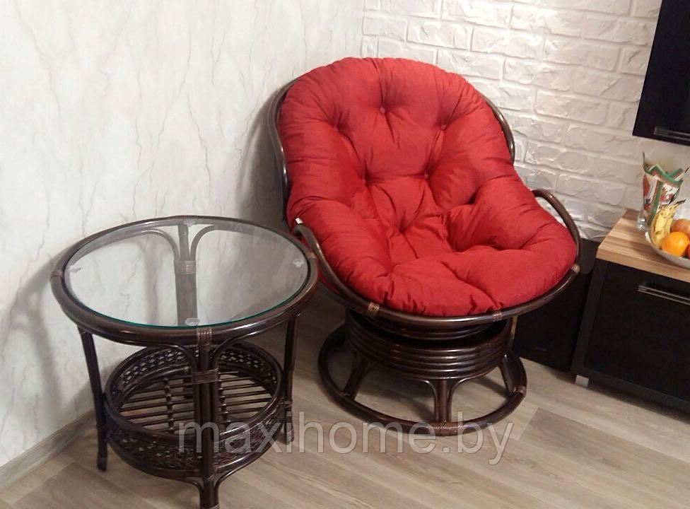 Кресло из ротанга «PAPASAN mini» вращающееся - фото 3 - id-p108001014