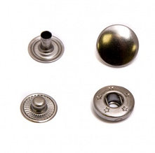 Кнопки курточные "Альфа" арт. 831 диам. 15 мм никель