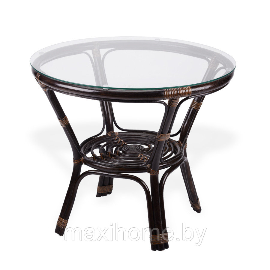 Стол кофейный со стеклом DELHI 01/17А - фото 2 - id-p96261715