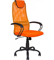 Кресло AV 142 ML (142 CH) МК кз/TW-сетка/сетка односл 311/456/473 черн/оранж/оранжевая