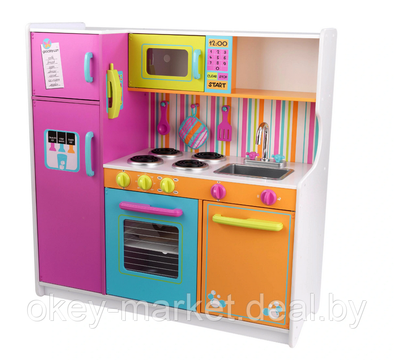 Интерактивная детская кухня KidKraft Делюкс 53100 - фото 1 - id-p132651985
