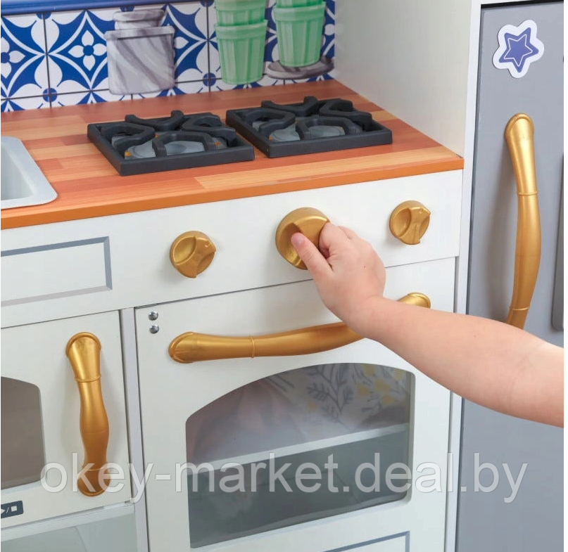 Детская кухня Mosaic Magnetic KidKraft 53448 - фото 7 - id-p132652994