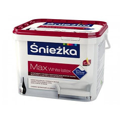 Краска Снежка МАХ 5 л. Польша Sniezka MAX White Latex