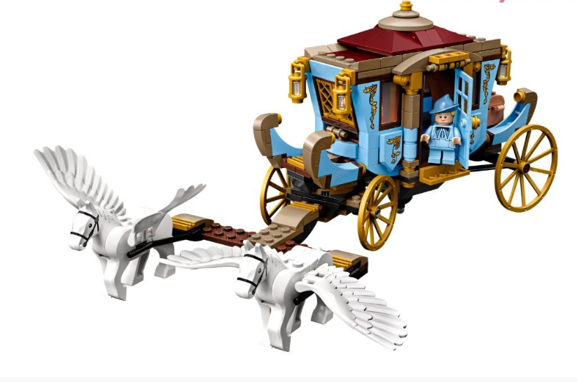 Конструктор LARI Justice Magician Карета школы Шармбатон: приезд в Хогвартс, 448дет., арт.11347