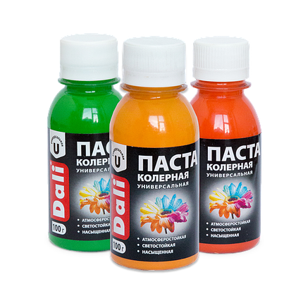 Паста колерная универсальная DALI 0,1кг, фото 2