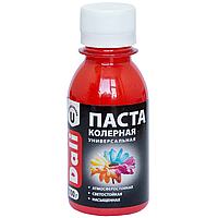 Паста колерная универсальная DALI 0,1кг красный