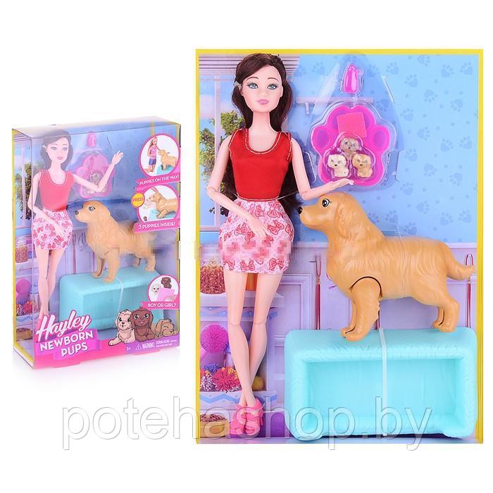 Кукла "Hayley" с собачкой, арт. HB029 - фото 1 - id-p132685906