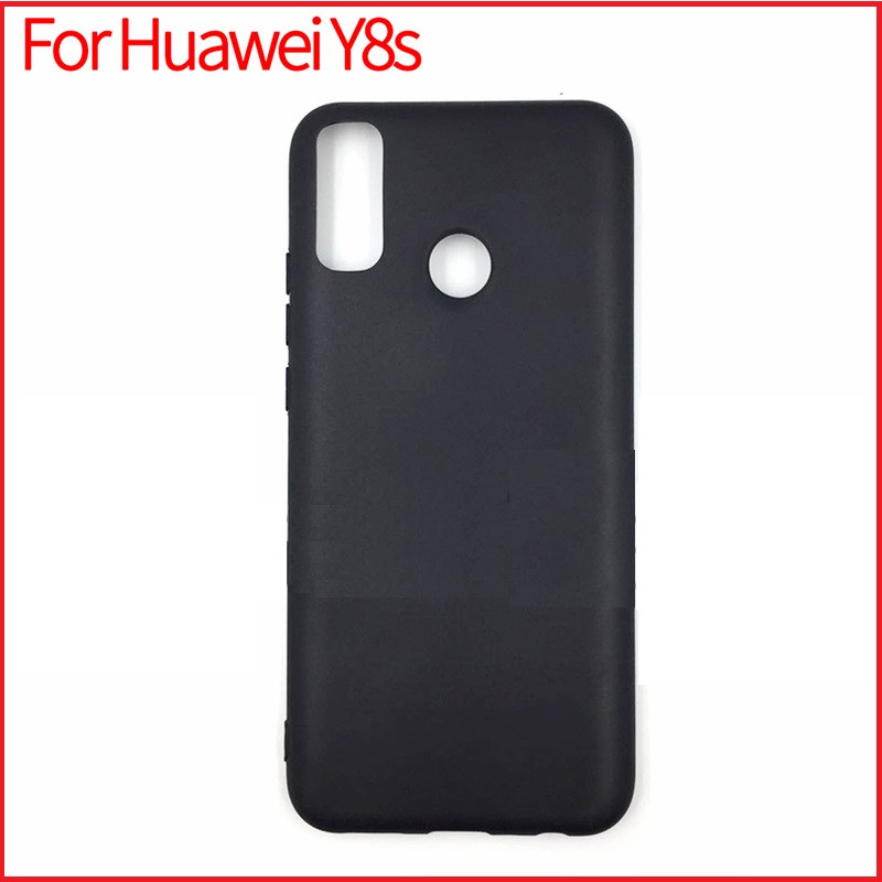 Чехол-накладка для Huawei Y8s (силикон) черный - фото 1 - id-p132687539