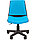 Кресло офисное Kids 115, ткань, черный/голубой, фото 2