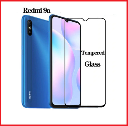 Защитное стекло Full-Screen для Xiaomi Redmi 9A черный (5D-9D с полной проклейкой) - фото 4 - id-p132688428