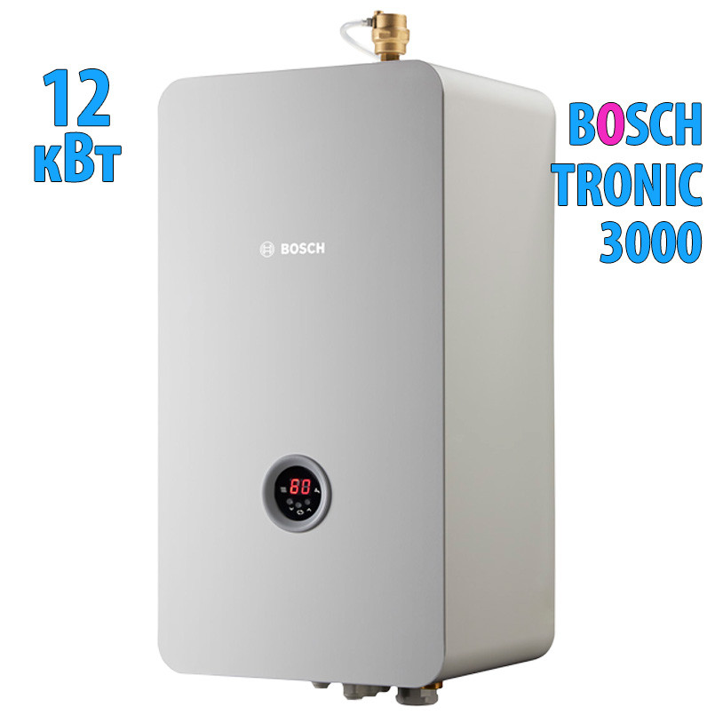 Электрический котел Bosch Tronic Heat 3000 12 - фото 1 - id-p126504165
