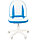 Кресло Chairman Kids 122, экопремиум белый/голубой, фото 3
