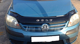 Дефлектор капота для Volkswagen Golf Plus (2004-2009) № VW32