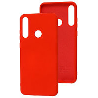 Силиконовый чехол Silicone Case красный для Huawei Y6p