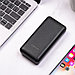 Внешний аккумулятор 20000 mAh BT26A черный Borofone power bank, фото 3