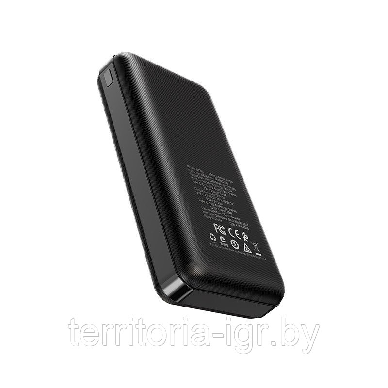 Внешний аккумулятор 20000 mAh BT26A черный Borofone power bank - фото 4 - id-p132714316
