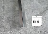 Уголок 10*10 мм. 2,7 м алюминиевый глянцевый