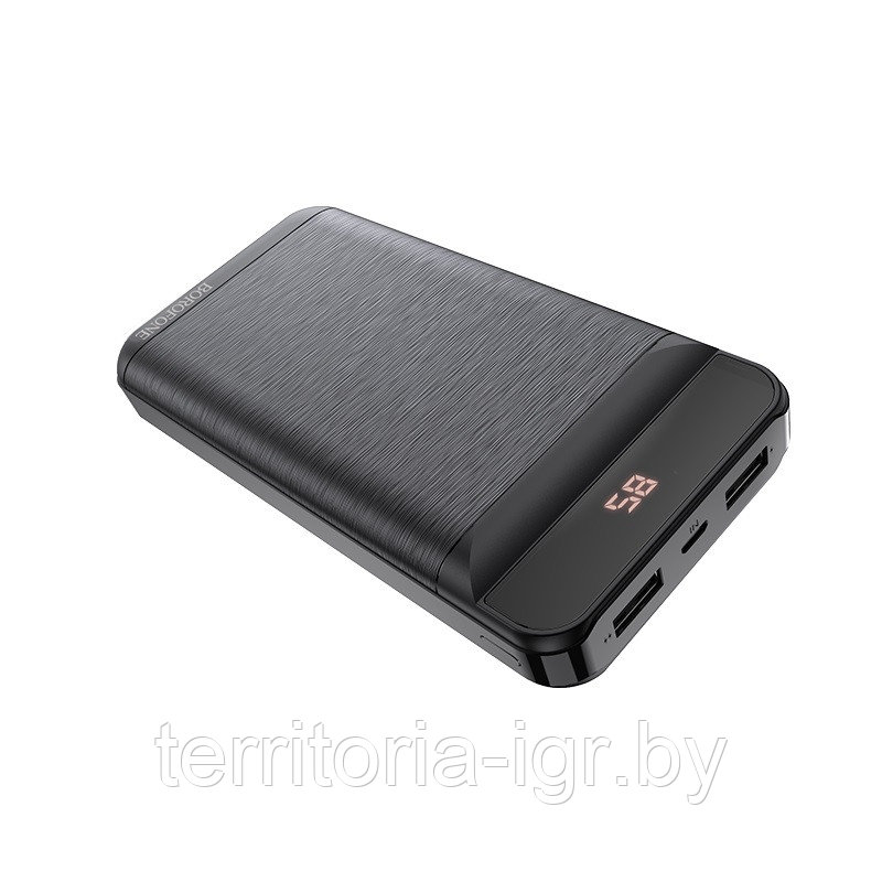 Внешний аккумулятор 20000 mAh BT29A черный Borofone power bank - фото 5 - id-p132717039