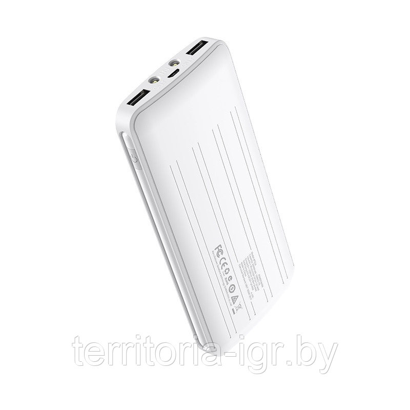 Внешний аккумулятор 20000 mAh BT21A черный Borofone power bank - фото 4 - id-p132717079