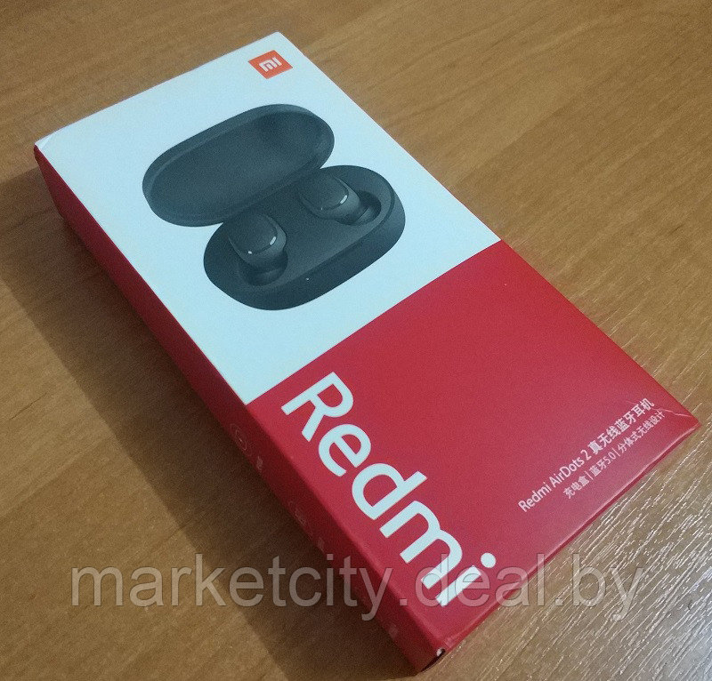Беспроводные Наушники Xiaomi Redmi AirDots 2 оригинал черный, белый