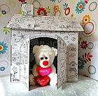 Детский Кукольный домик Раскраска DIY Doodle House 60х53х43 см (Сборка без клея), фото 9