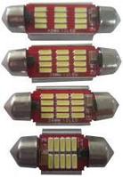 Светодиод SV8,5-7014-6SMD Canbus, 12-24В - 41mm.