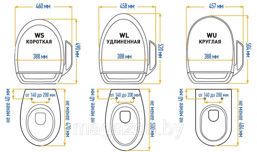 Электронная крышка-биде SensPa JK-750 WS/WU/WL - фото 10 - id-p132744290