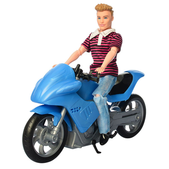 Кукла Кен шарнирный на мотоцикле 68112 - фото 3 - id-p132744467