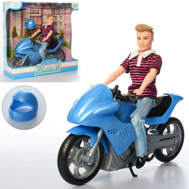 Кукла Кен шарнирный на мотоцикле 68112 - фото 1 - id-p132744467