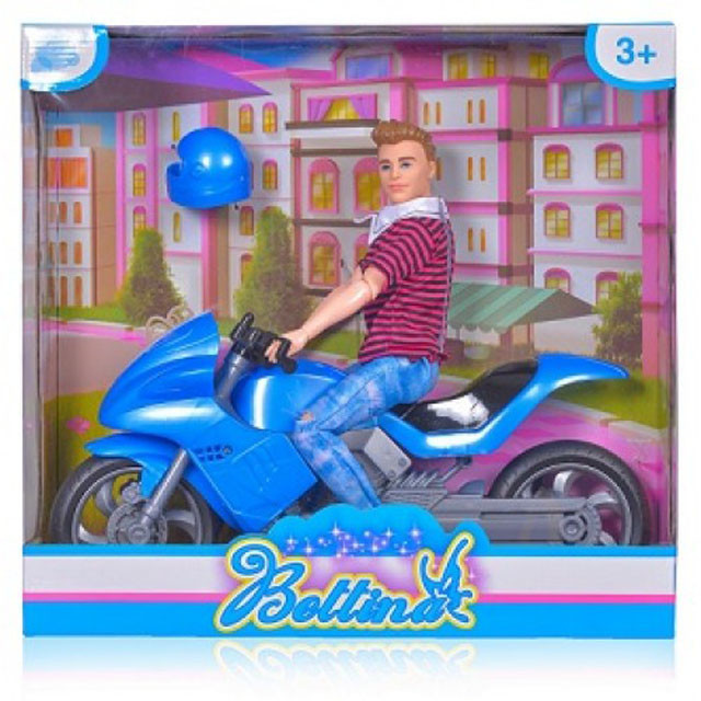 Кукла Кен шарнирный на мотоцикле 68112 - фото 7 - id-p132744467