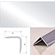 Уголок алюминиевый белый глянец 10*10 мм. 2,7 м., фото 3