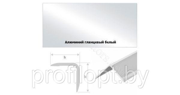 Уголок алюминиевый 15х15 мм. белый глянец 2,7м - фото 2 - id-p132745533