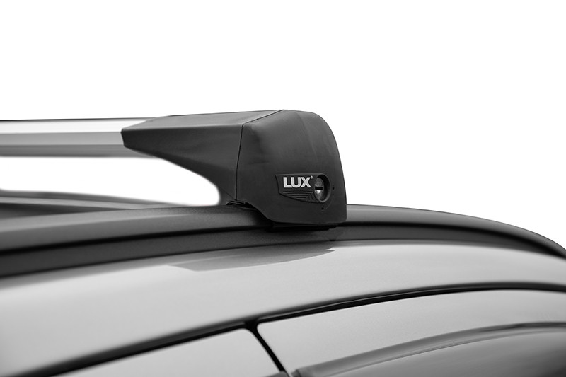 Багажник LUX BRIDGE для а/м Geely Atlas, серебристые - фото 8 - id-p132746701