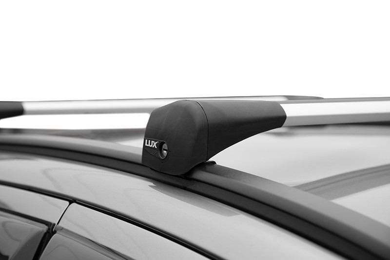 Багажник LUX BRIDGE для а/м Geely Atlas, серебристые - фото 1 - id-p132746701