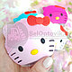 Вибрирующая силиконовая щетка для нежной очистки кожи лица Kitty Foreo Luna Нежно розовая, фото 5