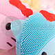 Вибрирующая силиконовая щетка для нежной очистки кожи лица Kitty Foreo Luna Нежно розовая, фото 6