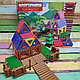 Магнитный конструктор Magformers Log House Set Бревенчатый дом (Original), 49 деталей, фото 7