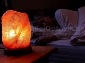 Соляной ионизирующий светильник-ночник Скала 6,5 кг