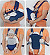 Рюкзак-слинг  (кенгуру) для переноски ребенка Willbaby  Baby Carrier, (3-12 месяцев) Синий, фото 8