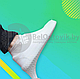 Бахилы (чехлы на обувь) от дождя  и песка многоразовые силиконовые Waterproof Silicone Shoe. Розовые M(25cm), фото 10