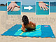 Пляжная лежанка (коврик) Анти Песок Sand Free Mat Голубой, фото 3