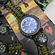 Тактические часы с браслетом из паракорда XINHAO  04, QUARTZ 002 коричневый циферблат, зеленый браслет, фото 7